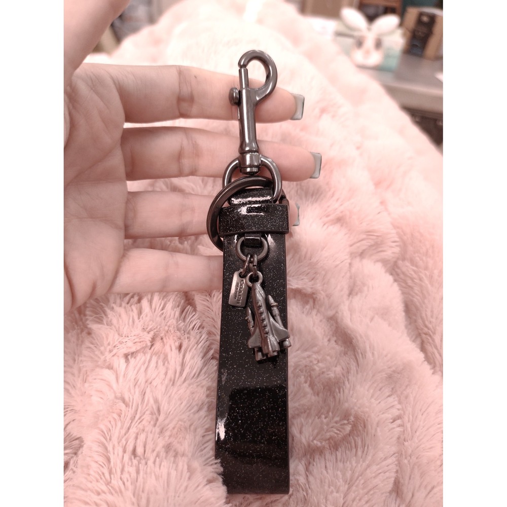 Coach NASA shuttle and glitter charm
